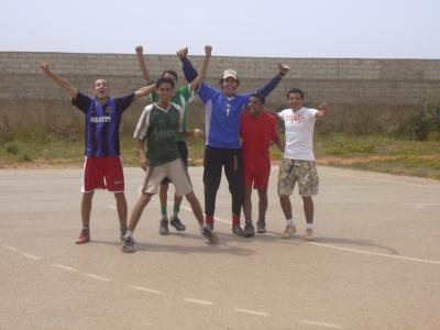 moi et equipe de football